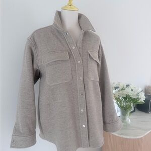 & Other Stories wool Shirt Coat